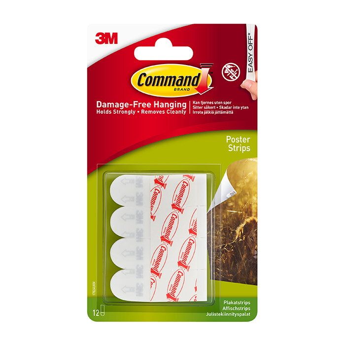 Command Poster Strips 17024 - 12pk
