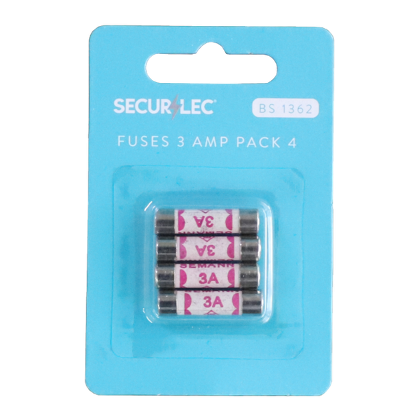 3A Fuses Pack 4