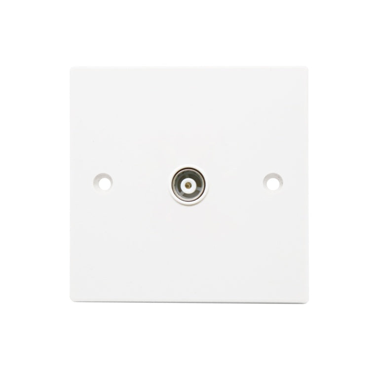 1 Gang TV Coax Aerial Socket