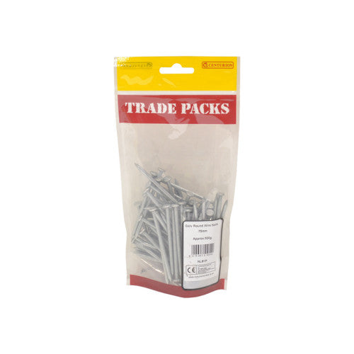 Galvanised Steel Round Wire Nails 500g