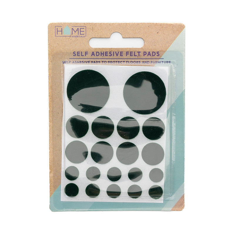 Self Adhesive Assorted Felt Pads Pack of 20