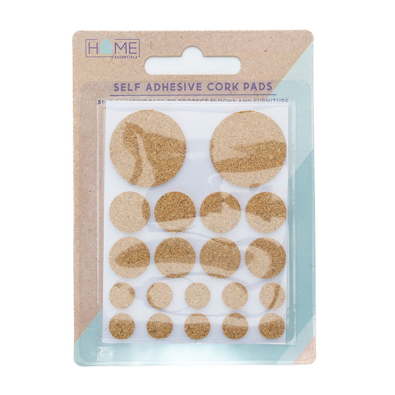 Self Adhesive Assorted Cork Pads Pack of 20