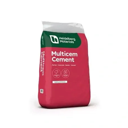 Heidelberg Multicem Cement 25kg Plastic Bag