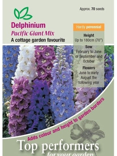 Delphinium Pacific Giants Mixed