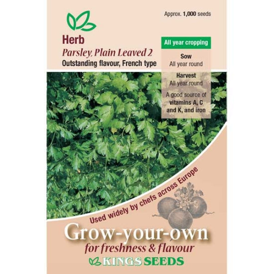 Herb Parsley Plain Leaved 2 French