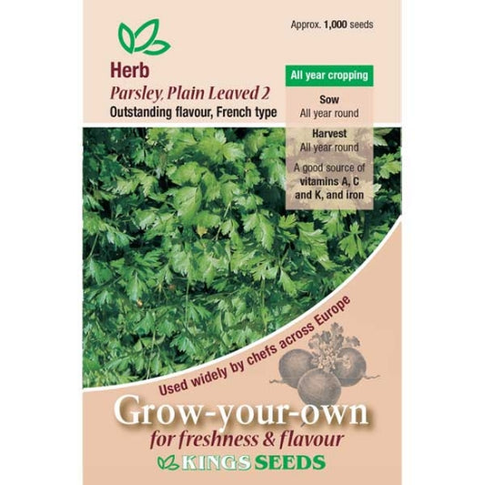 Herb Parsley Plain Leaved 2 French