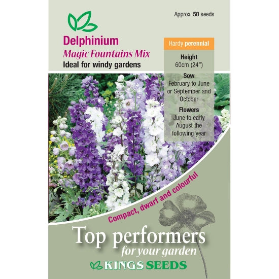 Delphinium Magic Fountains Mix