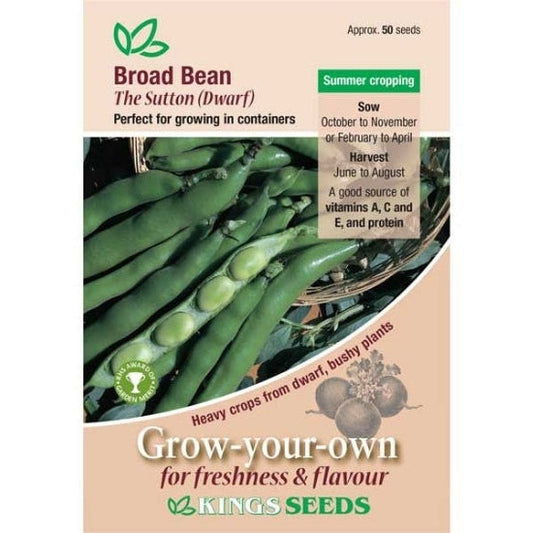 Broad Bean The Sutton Dwarf