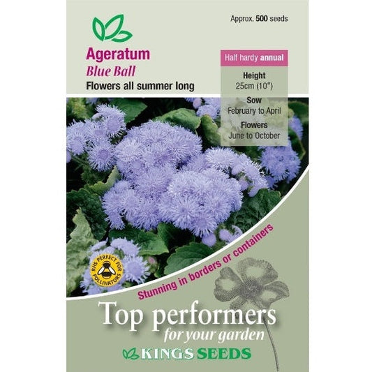 Ageratum Blue Ball