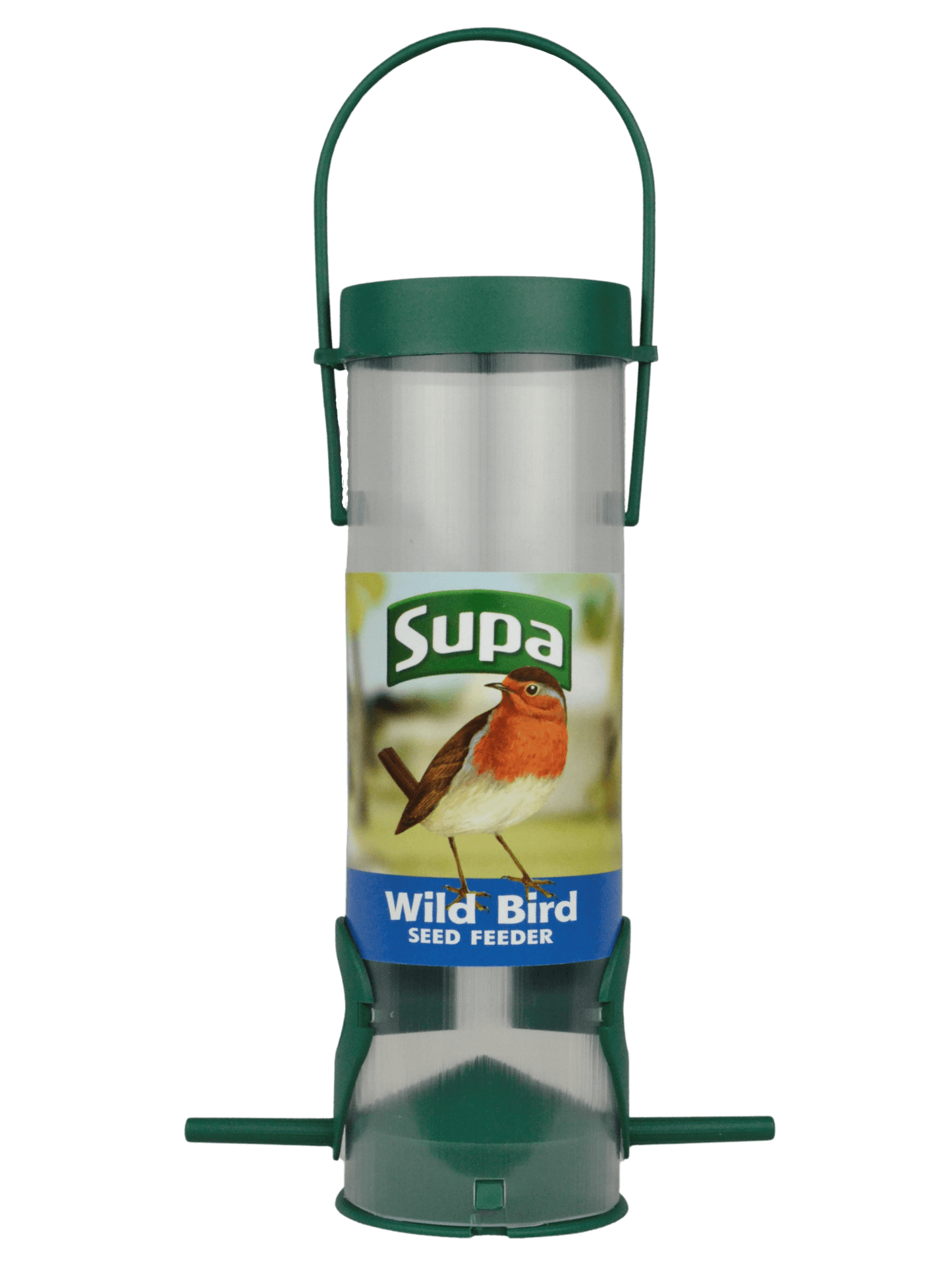 Supa Wild Bird Seed Feeder 8" 2 Port