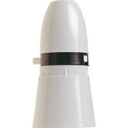 Switched T2 Lampholder White 1/2"