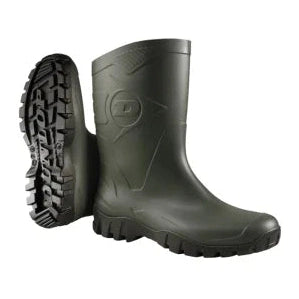 Dunlop Dee Half Wellies Green