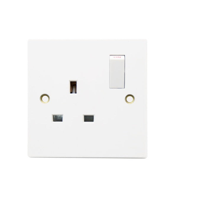1 Gang Switched Socket Double Pole
