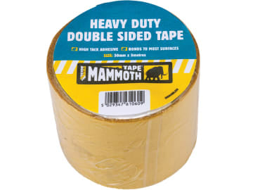 Mammoth Heavy-Duty Double Sided Tape 50mm x 5m