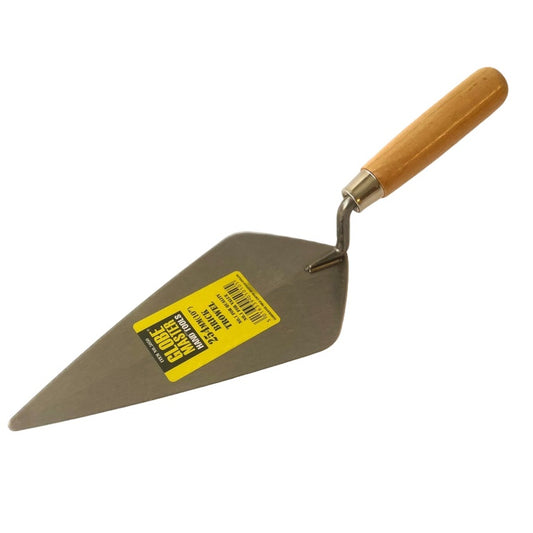 Brick Trowel with Wood Handle 254mm 10"
