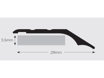 Exitex Vinyl Edge Trim Large 914mm x 29mm x 5.5mm