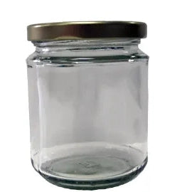 Round Jar 300ml/12oz & Lid - J0533
