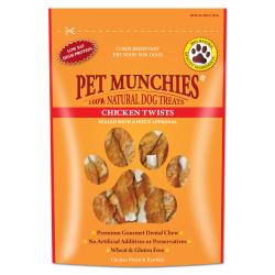 Pet Munchies Chicken Twists - 212101