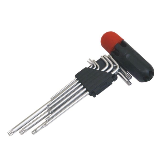 9 pce Security TX Star Key Wrench Set