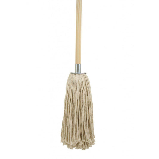 Cotton Mop & Wooden Handle