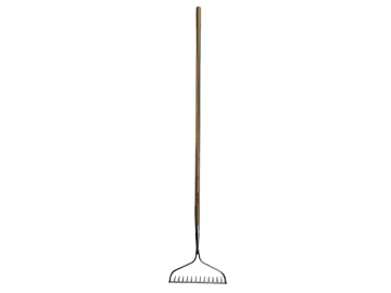Prestige Garden Rake Stainless Steel & Ash Handle