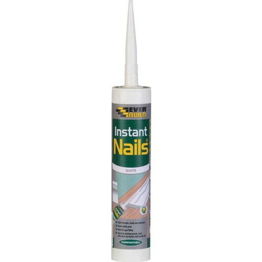 Everbuild Instant Nails C3 | White