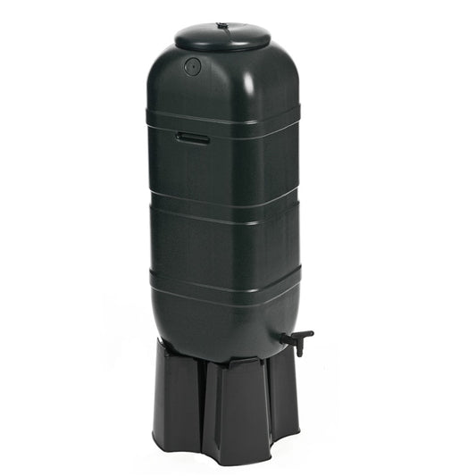 Ward Slim Line Water Butt Set 100L Black