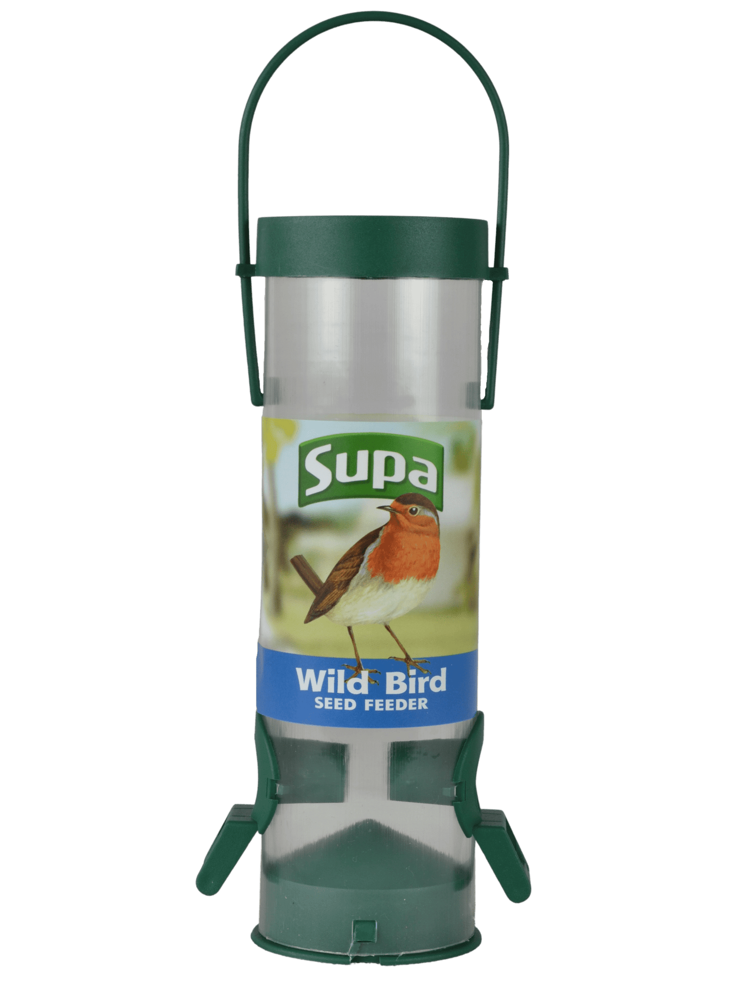 Supa Wild Bird Seed Feeder 8" 2 Port