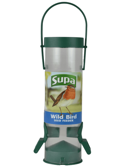 Supa Wild Bird Seed Feeder 8" 2 Port