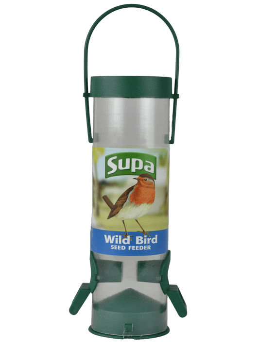 Supa Wild Bird Seed Feeder 8" 2 Port