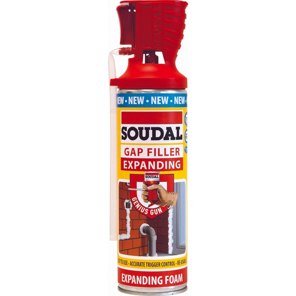 Soudal Genius Gun Gap Filling Expanding Foam 500ml