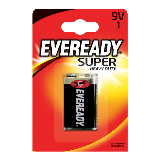 Eveready Super Heavy Duty Battery 9V