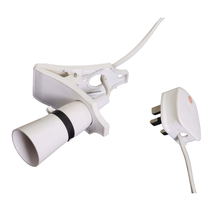 Clip on Lamp With 2m Flex & Plug
