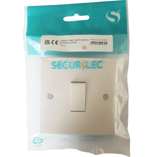 1 Way 1 Gang Light Switch