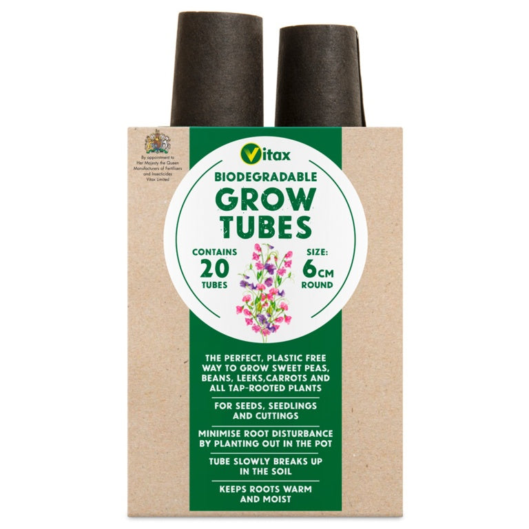 Vitax Grow Tubes Pack 20