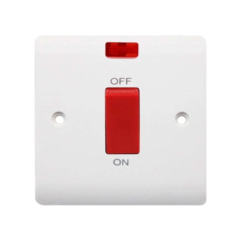 1 Gang Double Pole Switch & Pilot Light