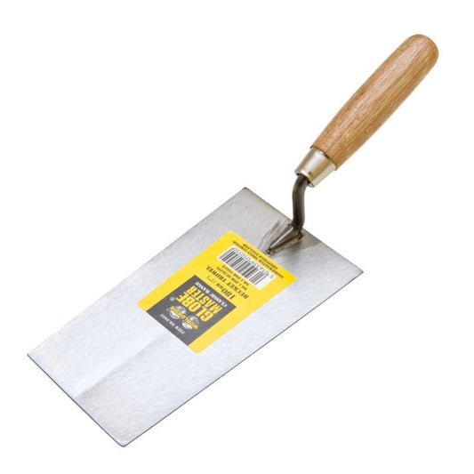 Bucket Trowel Wood Handle 180mm 7"