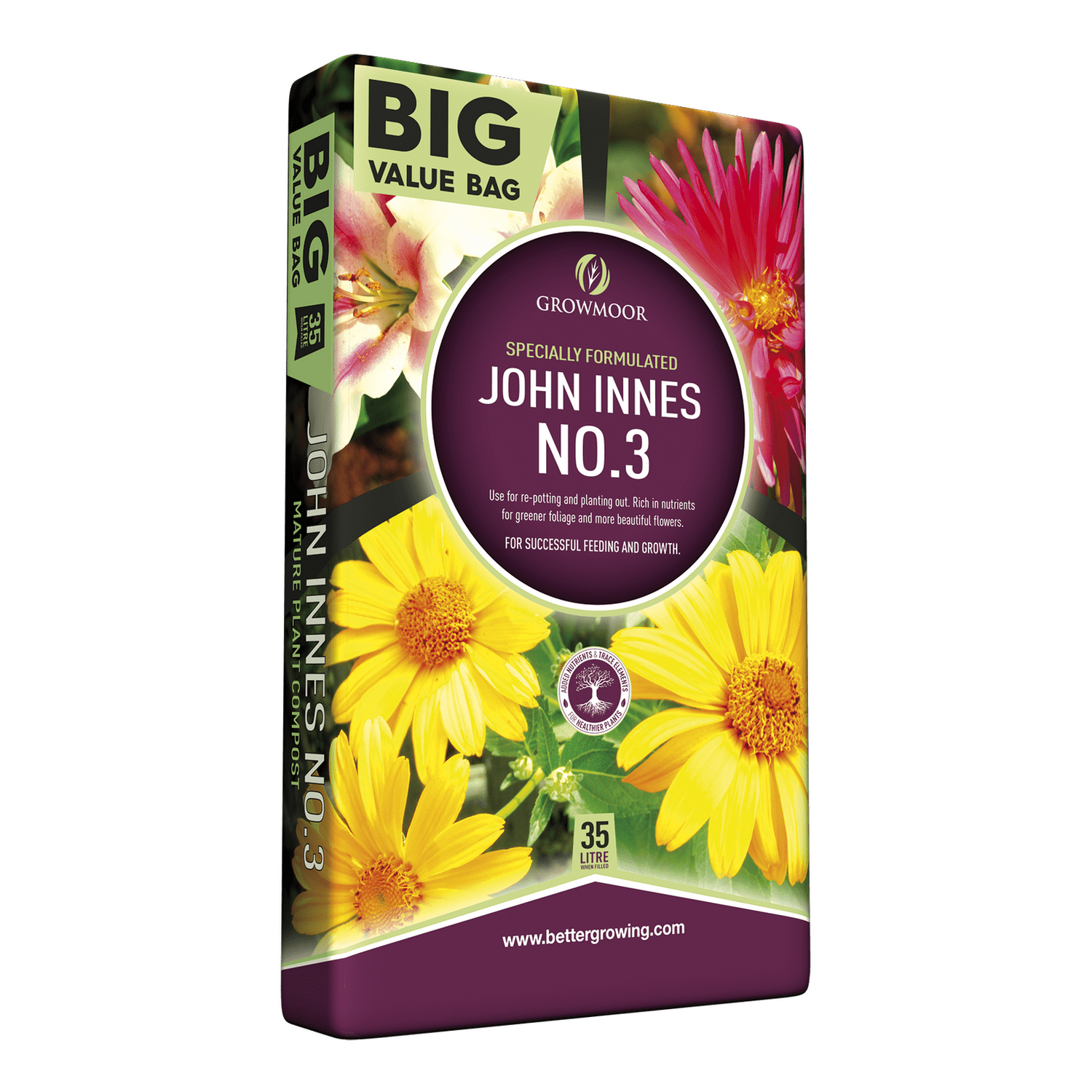 Growmoor John Innes No.3 35 Litres