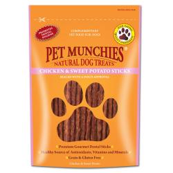 Pet Munchies Chicken & Sweet Potato Sticks - 376936