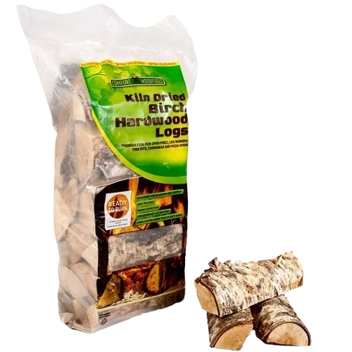 Kiln Dried Birch Hardwood Logs 7kg