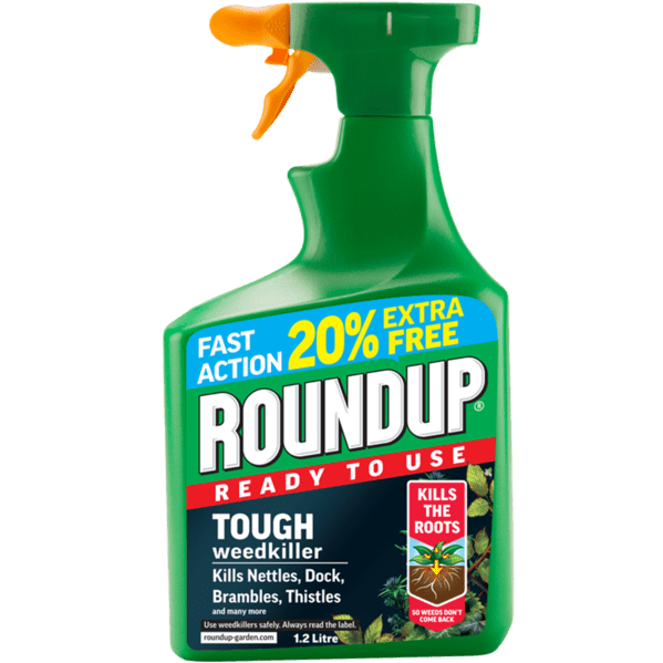 Roundup Tough RTU 1L Plus 20% Extra Free