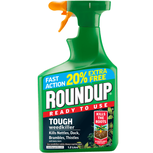 Roundup Tough RTU 1L Plus 20% Extra Free