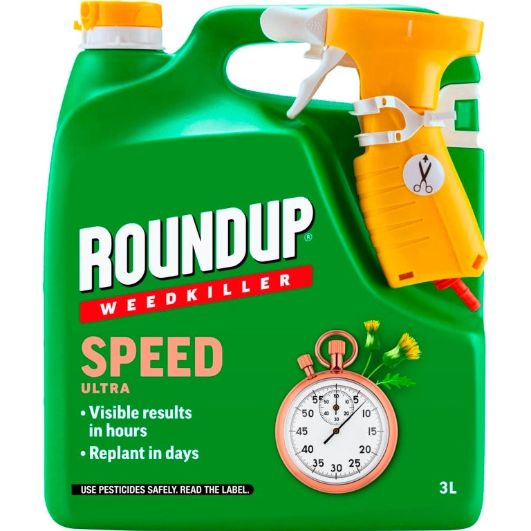 Roundup Speed Ultra Ready To Use Weedkiller 3L