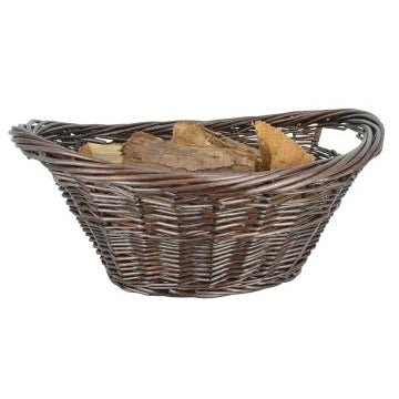 Cradle Willow Log Basket