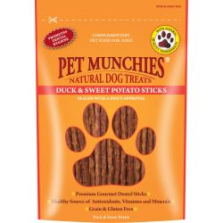 Pet Munchies Duck & Sweet Potato Sticks - 412171