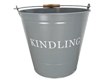 Kindling Bucket Grey Large