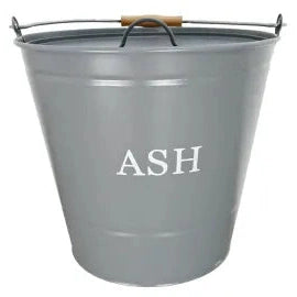 Ash Bucket With Lid Charcoal