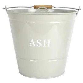 Ash Bucket with Lid Olive