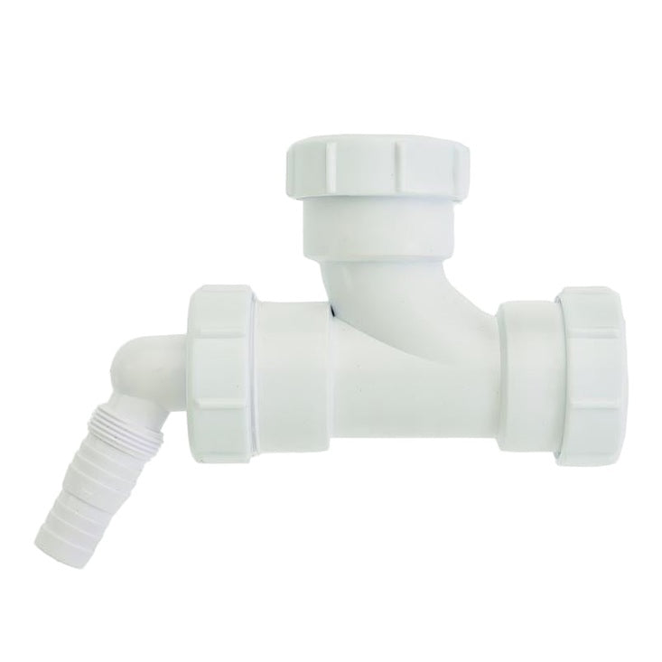 Washing Machine Outlet Tee 40mm PRO069