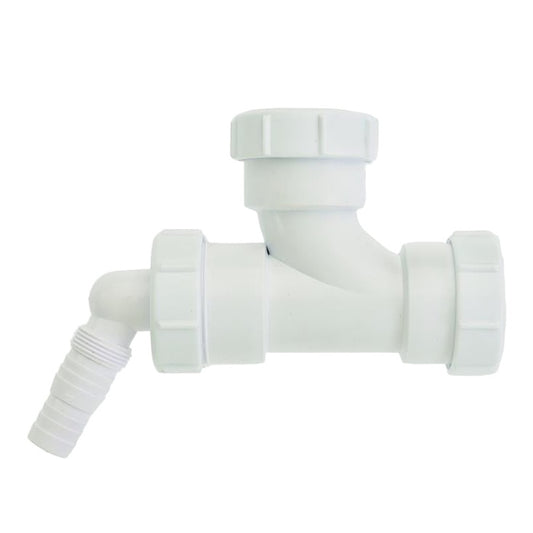 Washing Machine Outlet Tee 40mm PRO069